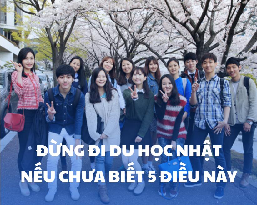 Đừng đi du học Nhật nếu bạn chưa nắm rõ 5 điều sau