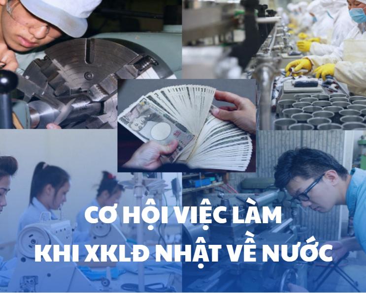 Sau khi về nước từ Nhật – Cơ hội việc làm nào cho thực tập sinh?
