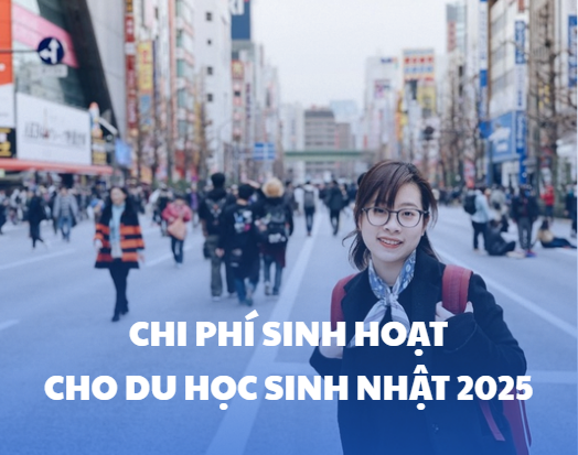 Chi phí sinh hoạt tại Nhật Bản cho du học sinh Việt Nam – Cập nhật 2025