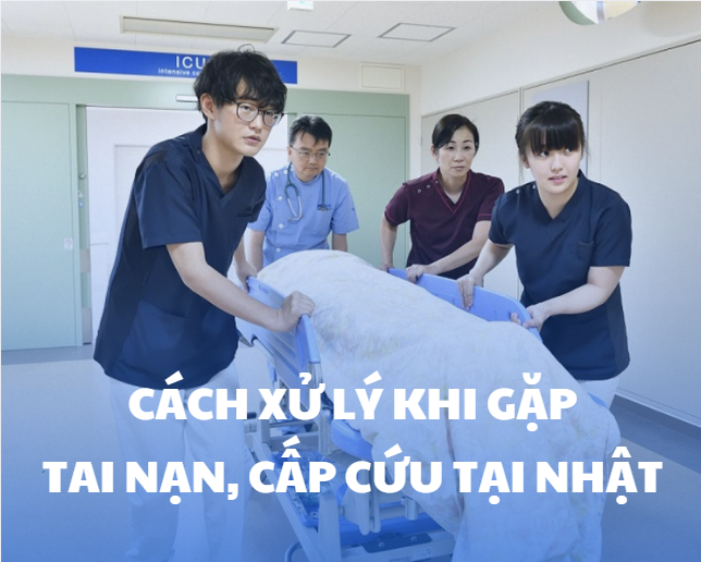 Cách xử lý và liên hệ khi gặp tai nạn, cấp cứu hoặc ốm đau tại Nhật Bản